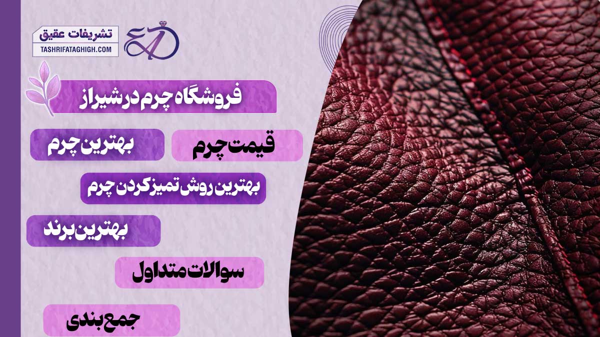 10 بهترین فروشگاه چرم در شیراز