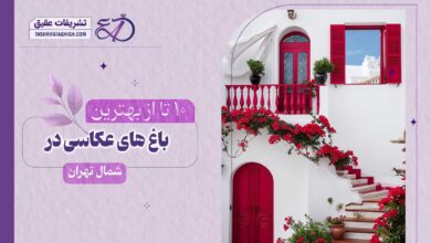 10 بهترین باغ عکاسی در شمال تهران